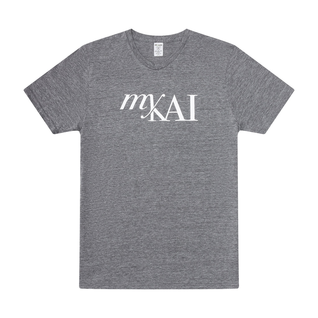 MY KAI Classic Grey Logo Tri-Blend T-Shirt