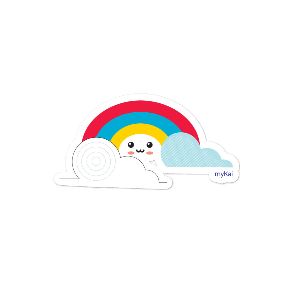 MY KAI Rainbow Bubble-free stickers