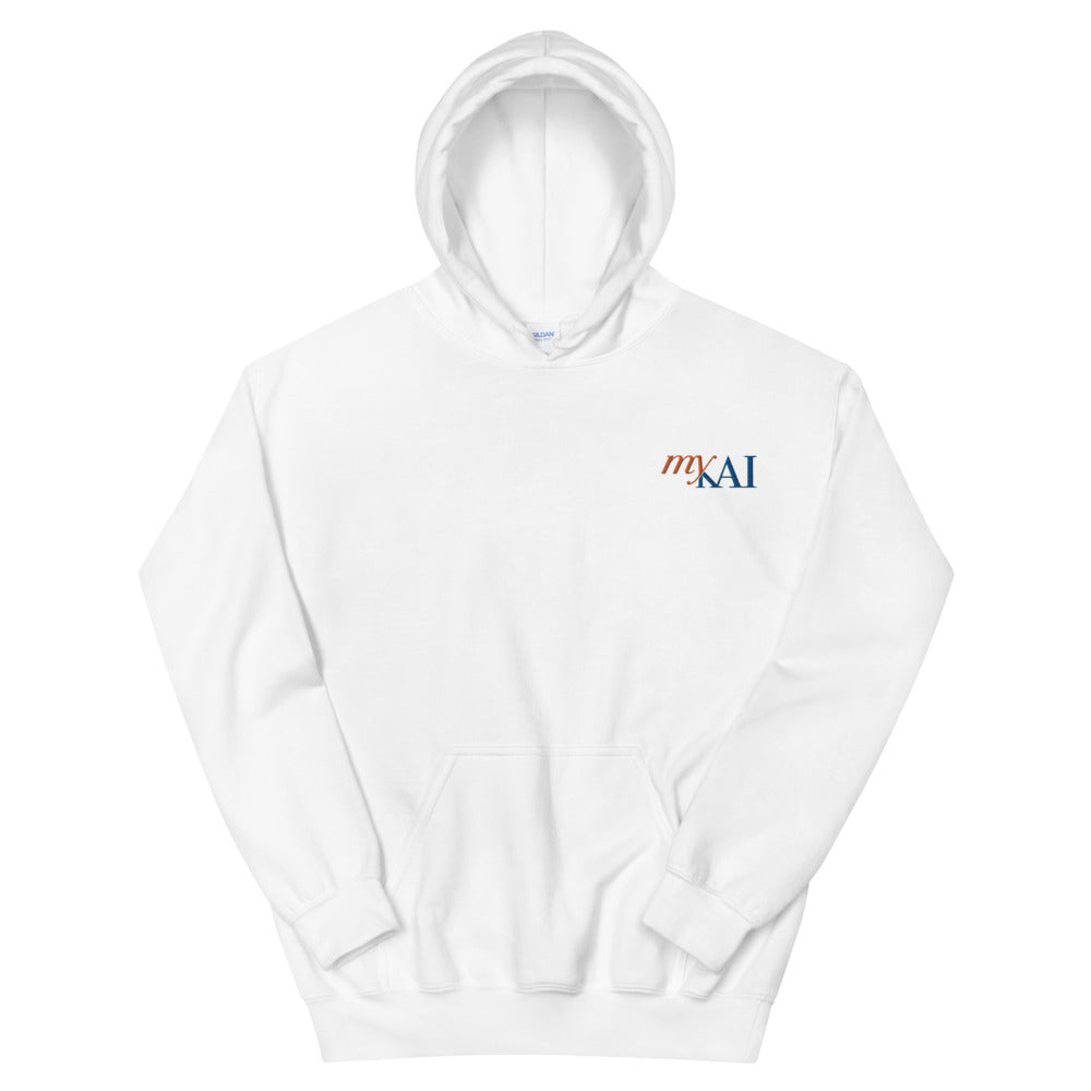 MY KAI Embroidered Logo Hoodie