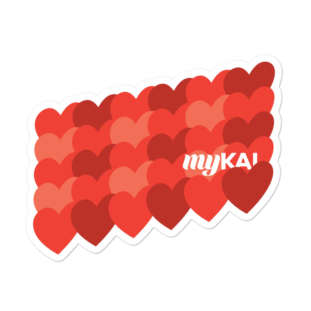 MY KAI Sticker: Hearts Bubble-free stickers
