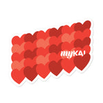 MY KAI Sticker: Hearts Bubble-free stickers