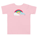 MY KAI Rainbow Cloud Toddler Short Sleeve T-Shirt